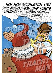 TRACHT MAN POSTKARTEN